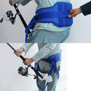 Thick Padded Fishing Waist Harness Fighting Belt Rod Holder Big Game Jigging