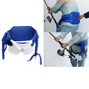 Thick Padded Fishing Waist Harness Fighting Belt Rod Holder Big Game Jigging
