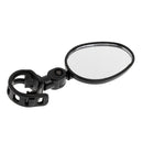 1 Piece Mini Oval Cycling Bicycle Handlebar Flexible Safety Rear View Rearview Mirrors
