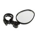 1 Piece Mini Oval Cycling Bicycle Handlebar Flexible Safety Rear View Rearview Mirrors