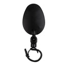 1 Piece Mini Oval Cycling Bicycle Handlebar Flexible Safety Rear View Rearview Mirrors