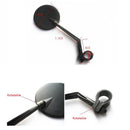 1 Piece Cycling Bicycle Handlebar Flexible Safety Rear View Rearview Mirrors