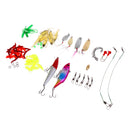 Fishing Lure Set Kit Trout Bass Hooks Freshwater Saltwater Fishing Accessory