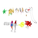 Fishing Lure Set Kit Trout Bass Hooks Freshwater Saltwater Fishing Accessory
