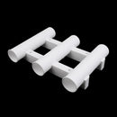 3 Rod Holder Rack Socket for Boat Marine Fishing Box Kayak Boat Yacht White