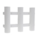 3 Rod Holder Rack Socket for Boat Marine Fishing Box Kayak Boat Yacht White