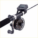 6BB 2.6:1 Metal Left Hand Raft Fishing Reel Fly Ice Fishing Reel w/ Counter