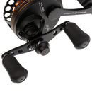 6BB 2.6:1 Metal Right Hand Raft Fishing Reel Fly Ice Fishing Reel w/ Counter