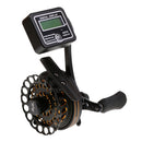 6BB 2.6:1 Metal Right Hand Raft Fishing Reel Fly Ice Fishing Reel w/ Counter