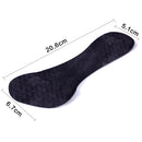 3/4 Silicone Gel Orthotic for Flat Feet Arch Support Insoles High Heels Orthopedic Shoe Inserts Foot Care Tool Black