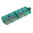 Carp Fishing Terminal Tackle 85pcs Hooks Swivels Beads Clips with Tackle Box