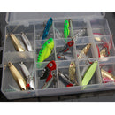 22pcs Bass CrankBait Hook Minnow Spoon Baits Tackle VIB Metal Fishing Lures