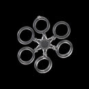 Fishing Accessories for Carp Fishing Pellets Bands Bait Elastic Bands 6mm