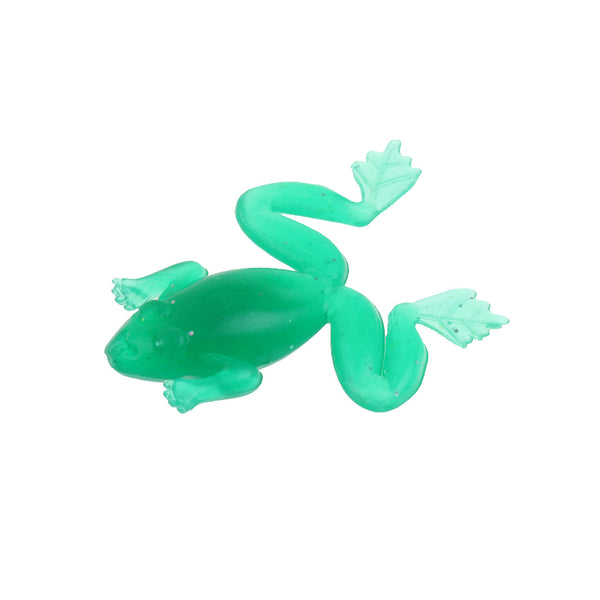 1.9" Silicone Frog Fishing Lure Crank Baits Artificial Lure Fishing Tackle