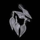 5pcs Unpainted Hard Fishing Lures Blank Crankbaits DIY Fishing Body 9.5cm