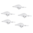 5pcs Unpainted Hard Fishing Lures Blank Crankbaits DIY Fishing Body 9.5cm