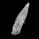 5pcs Unpainted Popper Fishing Lures Blank Crankbaits DIY Fishing Body 9cm