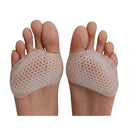 Gel Ball of Foot Insoles Forefoot Pads Breathable Cushions Pain Relief Pads