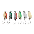 6pcs Fly Fishing Sequins Lure Bait Set for Perch Herring Topwater Fishing