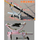 Stainless Steel Fishing Rod Holder Clamp-on Boat Rail Rod Holder Adjustable
