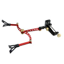 Foldable Stainless Steel Bend Clamp On Pier Rod Holder