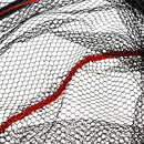 Fly Fishing Landing Net Carp Trout Soft Landing Net w/ Safety Rope