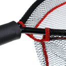 Fly Fishing Landing Net Carp Trout Soft Landing Net w/ Safety Rope