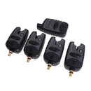 Seneitive Electronic Fishing Bite Alarm Indicator LED Sound Alert Fishing Rod Holder Rest Rack