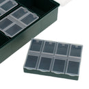 10 Compartments Tackle Box Visible Fishing Lures Baits Hooks Storage Case