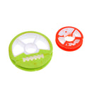 2 Pieces Round Reel Bobbin Spools Hook Line Rig Trace Storage Fishing Tackle