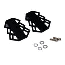Steel Bike Rear Seat Pedals Footrests Set for Mountain Road Bike