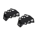 Steel Bike Rear Seat Pedals Footrests Set for Mountain Road Bike