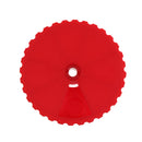 Mini Plastic Storage Box Organizer 7 Compartments for Beads Buttons Red