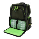 Fishing Tackle Bag Lure Bait Float Multi-pocket Storage Shoulder Bag Utility Army Green