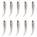 Black Soft Plastic Lure Tiddler Bait Bionic Bait Minnow Artificial Bait