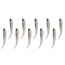 Black Soft Plastic Lure Tiddler Bait Bionic Bait Minnow Artificial Bait