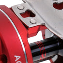12+1BB 3.8:1 Metal Right Hand Raft Fishing Reel Baitcasting Reel w/ Counter