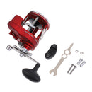 12+1BB 3.8:1 Metal Right Hand Raft Fishing Reel Baitcasting Reel w/ Counter