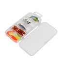 Mixed Fishing Lures Kit Jig Head Hooks Sequin Baits Curly Tail Lures Set