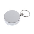 Retractable Badge Reel ID Holder Fishing Lanyard Reel Security Card Holder