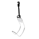 Boat Stainless Steel Horseshoe Bracket Life Buoys Ring Holder Plastic Mount