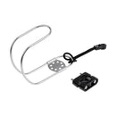 Boat Stainless Steel Horseshoe Bracket Life Buoys Ring Holder Plastic Mount