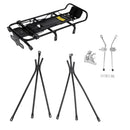 50KG Large Alloy Rear Bicycle Pannier Bag/Luggage Carrier Rack Bike/Cycle Seat Post