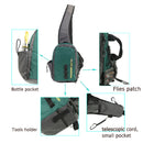 Fly Fishing Sling Bag Multi-Purpose Reel Rod Shoulder Bag Water-resistant