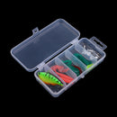 Fishing Lures Kit Jig Head Hooks Lures Set Frog Sequin Baits Crankbaits