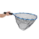 Fishing Landing Net Carp Trout Catch Rubber Fishing Net with Safety Clip