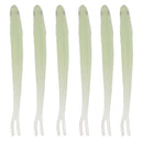 6Pcs Luminous Fishing Lures Life-like Artificial Night Glow Soft Baits Lures