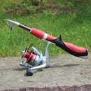 Telescopic Spinning Fishing Rod Sea Saltwater Carbon Fiber Pole Ice Fishing