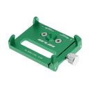 Adjustable Bike Mount, Universal Cell Phone Bicycle Cycle Rack Handlebar & Motorcycle Holder Cradle Clip Stand Green