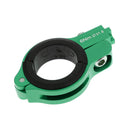 Adjustable Bike Mount, Universal Cell Phone Bicycle Cycle Rack Handlebar & Motorcycle Holder Cradle Clip Stand Green